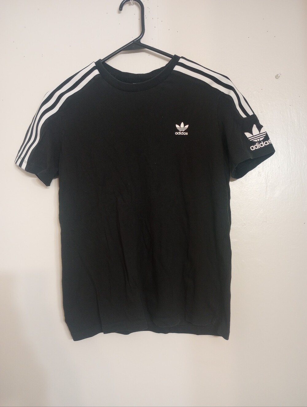 Adidas Originals Three Stripe Short Sleeve Tee